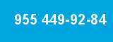 955 449-92-84